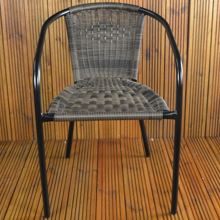 Dakota Fields Hibbert Stacking Garden Chair & Reviews Wayfair.co.uk